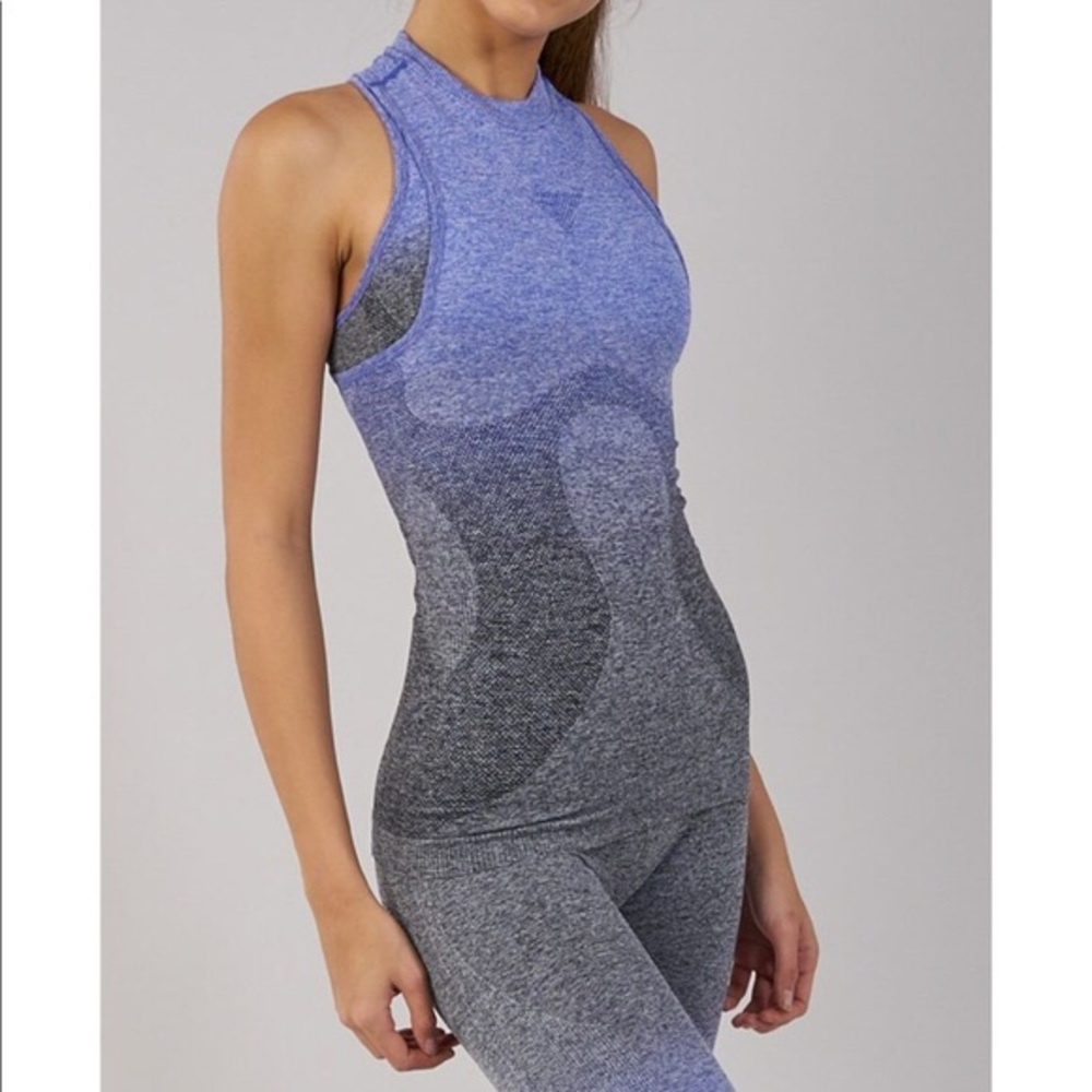 Gymshark Ombré Seamless Indigo Set Size Small
